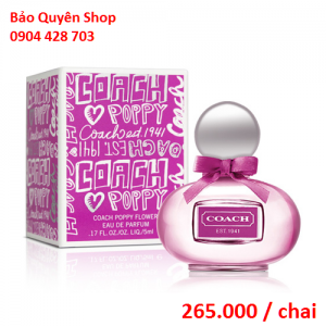 Nước hoa nữ mini Coach Poppy Flower EDP 5mL